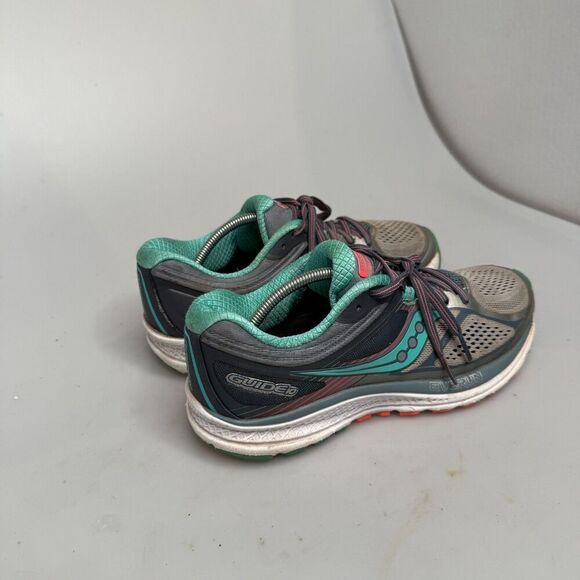 Saucony Guide 10 Everun Women’s Size US 8 UK 6, EU 39 Teal & Gray Running Shoes - Picture 7 of 16